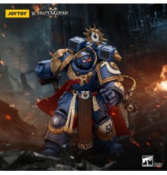 Warhammer - 40k figurine Ultramarines Marneus Calgar Chapter Master with MKX Gravis Armour and Gauntlets of Ultramar 20 cm