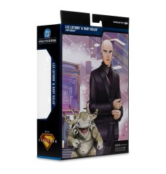 DC Comics - Superman (2025) DC Multiverse figurine Deluxe Lex Luthor with Baby Kaiju (Deluxe Theatrical Edition) 18 cm