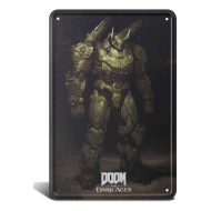 Doom The Dark Ages - Panneau métal Atlan 20 x 30 cm