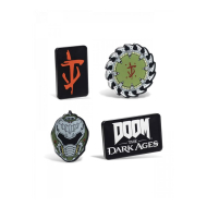 Doom The Dark Ages - Pack 4 aimants Icons Doom The Dark Ages Doom The Dark Ages - Pack 4 aimants Icons Doom The Dark Ages