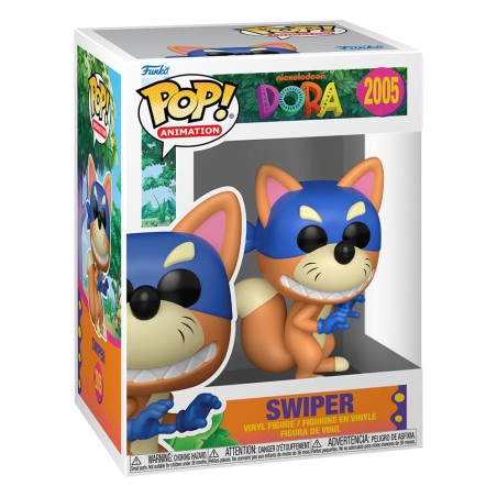 Dora l'exploratrice - Figurine POP! Animation Vinyl Swiper 9 cm