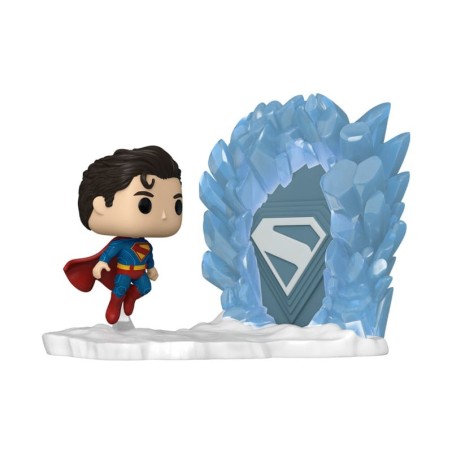 Superman - (2025) POP Moments Vinyl figurines  and Fortress of Solitude 9 cm