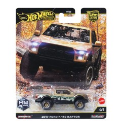 Hot Wheels Premium - Véhicule métal Car Culture 1/64 2017 Ford F-150 Raptor