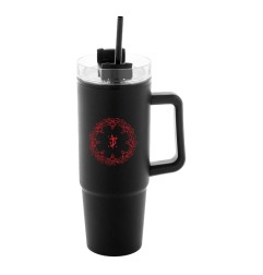 Doom The Dark Ages - Tasse thermo avec paille Shield 1180 ml
