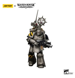 Warhammer The Horus Heresy - Figurine 1/18 lron Warriors MKlIl Tactical Legionary with Nuncio-vox 12 cm