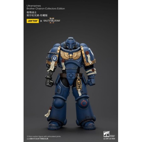 Warhammer 40k Space Marine 2 - Figurine Ultramarines Brother Chairon Collectors Edition 13 cm