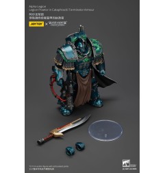 Warhammer The Horus Heresy - Figurine Alpha Legion Legion Praetor in Cataphractii Terminator Armour 18 cm