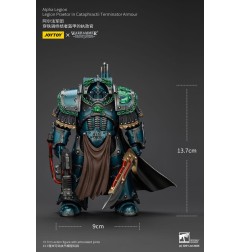 Warhammer - The Horus Heresy figurine Alpha Legion Legion Praetor in Cataphractii Terminator Armour 18 cm