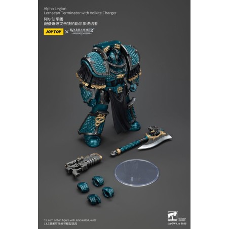 Warhammer The Horus Heresy - Figurine Alpha Legion Lernaean Terminator avec Volkite Charger 20 cm