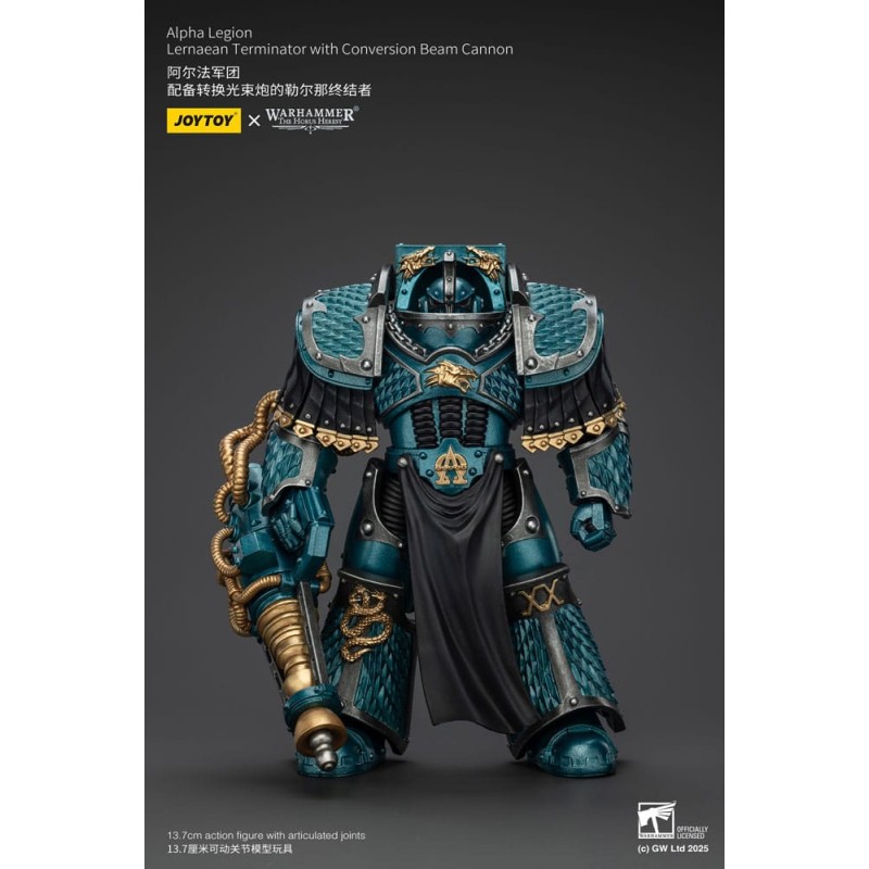 Warhammer - The Horus Heresy figurine Alpha Legion Lernaean Terminator with Conversion Beam Cannon 20 cm