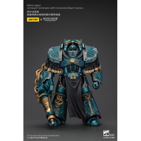 Warhammer The Horus Heresy - Figurine Alpha Legion Lernaean Terminator avec Conversion Beam Cannon 20 cm