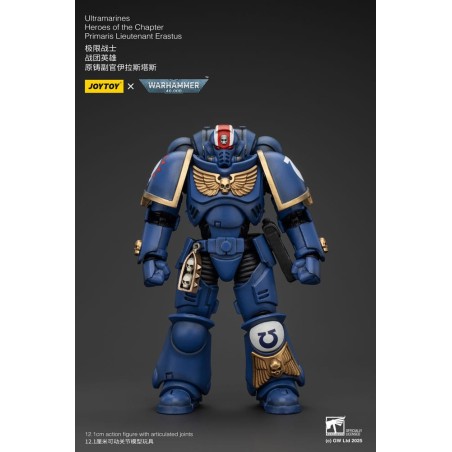 Warhammer - 40k figurine 1/18 Ultramarines Heroes of the Chapter Primaris Lieutenant Erastus 20 cm