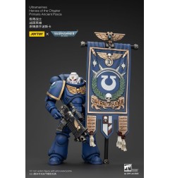 Warhammer - 40k figurine 1/18 Ultramarines Heroes of the Chapter Primaris Ancient Posca 20 cm