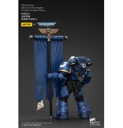 Warhammer 40k - Figurine 1/18 Ultramarines Heroes of the Chapter Primaris Ancient Posca 20 cm