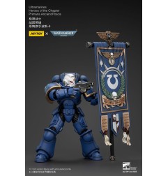 Warhammer 40k - Figurine 1/18 Ultramarines Heroes of the Chapter Primaris Ancient Posca 20 cm