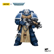 Warhammer 40k - Figurine 1/18 Ultramarines Sternguard Veteran avec Bolt Rifle 12 cm