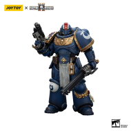 Warhammer 40k : Space Marine 2 - Figurine Ultramarines Lieutenant Titus Collectors Edition 13 cm
