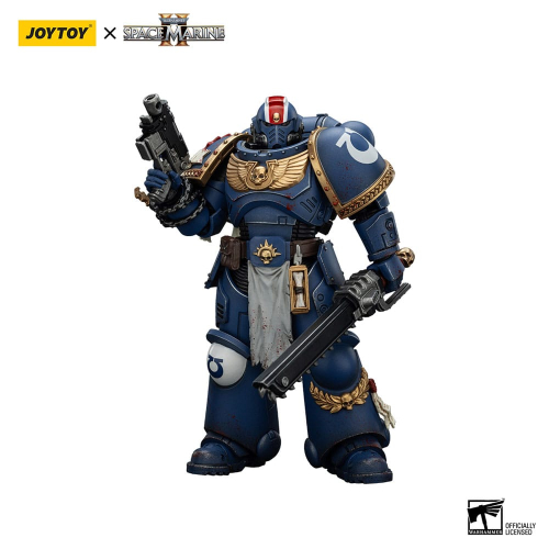 Warhammer 40k : Space Marine 2 - Figurine Ultramarines Lieutenant Titus Collectors Edition 13 cm