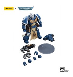 Warhammer 40k - Figurine 1/18 Ultramarines Sternguard Veteran avec Bolt Rifle 12 cm