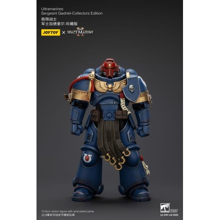 Warhammer 40k : Space Marine 2 - Figurine Ultramarines Sergeant Gadriel Collectors Edition 13 cm