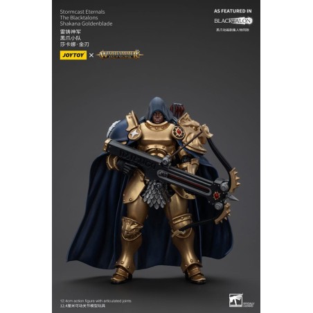 Warhammer - Age of Sigmar Actionfigur Stormcast Eternals The Blacktalons Shakana Goldenblade 20 cm