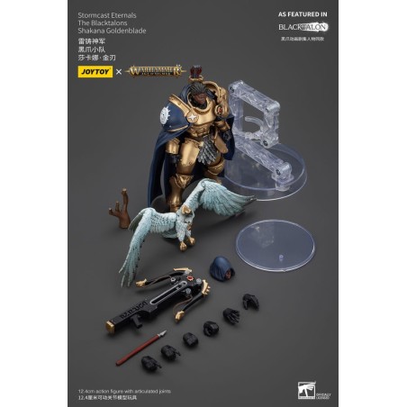 Warhammer - Age of Sigmar Actionfigur Stormcast Eternals The Blacktalons Shakana Goldenblade 20 cm