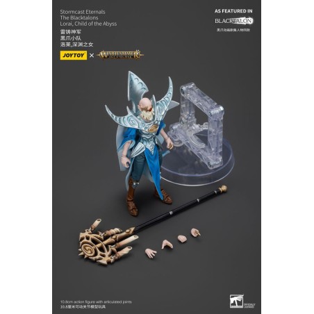 Warhammer Age of Sigmar - Figurine Stormcast Eternals The Blacktalons Lorai Child of the Abyss 20 cm