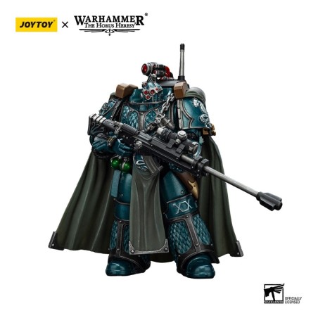 Warhammer - The Horus Heresy figurine Alpha Legion Exodus The One who is Many With Sniper Rifle And Power Dagger 20 cm