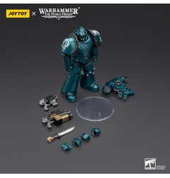 Warhammer The Horus Heresy - Figurine Alpha Legion Head hunter avec Banestrike Combi-Bolter And Power Dagger 20 cm