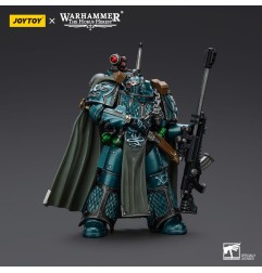 Warhammer - The Horus Heresy figurine Alpha Legion Exodus The One who is Many With Sniper Rifle And Power Dagger 20 cm