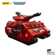 Warhammer 40k - Figurine 1/18 Blood Angels Predator Annihilator avec Twin Lascannons 26 cm