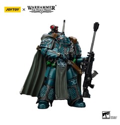Warhammer - The Horus Heresy figurine Alpha Legion Exodus The One who is Many With Sniper Rifle And Power Dagger 20 cm