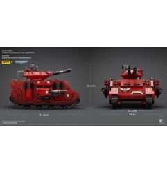 Warhammer - 40k figurine 1/18 Blood Angels Predator Annihilator with Twin Lascannons 26 cm