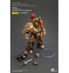 Warhammer The Horus Heresy - Figurine 1/18 Legio Custodes Aquilon Terminator Squad Aquilon avec twin-linked Adrathic D14 cm