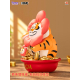 I Am Not Fat Tiger - Statuette Alexander the Tiger Rich Flower 20 cm