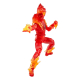 Les Quatre Fantastiques : Premiers pas Marvel Legends - Figurine Torche Humaine 15 cm