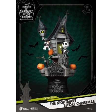 L'étrange Noël de Mr. Jack - Diorama D-Stage Jack's Haunted House 15 cm