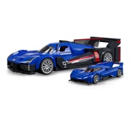 Hot Wheels - Jeu de construction Mattel Brick Shop Speed Series 1/32 Cadillac Project GTP Hypercar