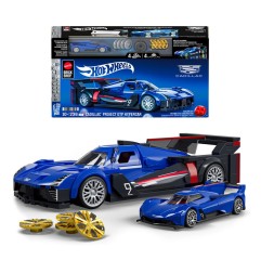 Hot Wheels - Jeu de construction Mattel Brick Shop Speed Series 1/32 Cadillac Project GTP Hypercar