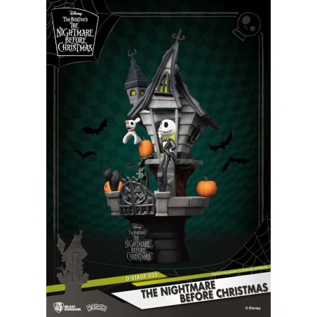 Etrange Noël de Mr. Jack, L' - L'étrange Noël de Mr. Jack diorama PVC D-Stage Jack's Haunted House 15 cm