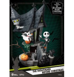 Etrange Noël de Mr. Jack, L' - L'étrange Noël de Mr. Jack diorama PVC D-Stage Jack's Haunted House 15 cm