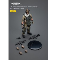 Hardcore Coldplay - Figurine 1/18 U.S. Army Delta Assault Squad Operator 11 cm