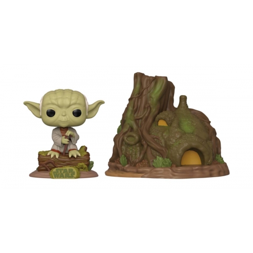 Star Wars - Figurine POP! Yoda's Hut Empire Strikes Back 40th Anniversary 9 cm