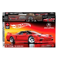 Hot Wheels - Jeu de constructionMattel Brick Shop Elite Series 1/16 '90 Acura NSX