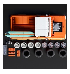 Hot Wheels - Jeu de construction Mattel Brick Shop Elite Series 1/16 Custom '62 Chevy Pickup