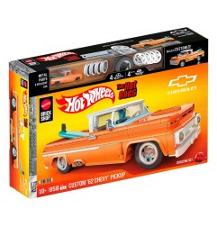 Hot Wheels - Mattel Brick Shop jeu de construction Elite Series 1/16 Custom '62 Chevy Pickup