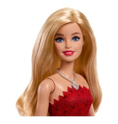 Barbie - Poupée Barbie 80ème Anniversaire Rouge Ruby