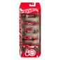Hot Wheels - Pack 5 véhicules métal 1/64 Hot Wheels 80ème Anniversaire
