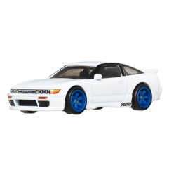 Hot Wheels Premium - Pack 2 véhicules métal Car Culture 1/64 '96 Nissan 180SX Type X & Nissan SilEighty