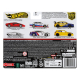 Hot Wheels Premium - Pack 2 véhicules métal Car Culture 1/64 '99 Honda Civic Type R (EK9) & Honda Civic Type R